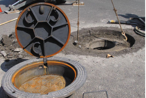 兰州防沉降井盖安装案例